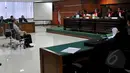 Suasana sidang pembacaan nota pembelaan Sutan Bhatoegana di Pengadilan Tipikor, Jakarta, Senin (20/4/2015). (Liputan6.com/Yoppy Renato)