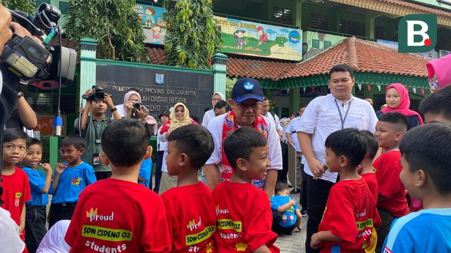 Menteri Pendidikan Dasar dan Menengah Prof. Dr. Abdul Mu'ti M.Ed., sebut bahaya roblox untuk anak-anak, dalam peluncuran program Cek Kesehatan Gratis di SD Negeri Cideng 02, pada Senin (4/8/2025).