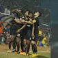 Arema memiliki sejumlah pemain eks-Sriwijaya, salah satunya Lancine Kone (C) Twitter @AremaCronus