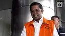 Mantan Menteri Sosial, Idrus Marham tiba untuk pemeriksaan di gedung KPK, Jakarta pada 8 November 2018. Idrus Marham ditetapkan sebagai tersangka suap proyek PLTU Riau-1 saat menjabat mensos pada kabinet pemerintahan Jokowi-JK dan ditahan KPK di 31 Agustus 2018 silam. (Liputan6.com/Herman Zakharia)
