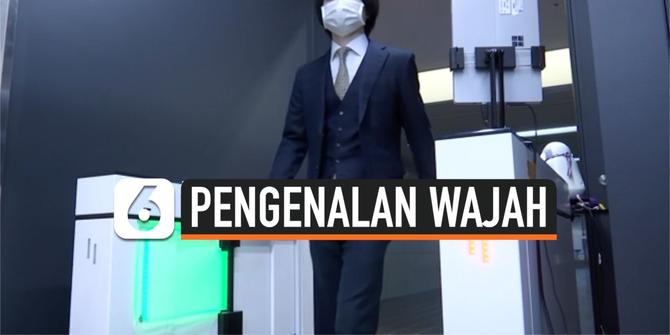VIDEO: Jepang Ciptakan Alat Identifikasi Wajah Walau Pakai Masker