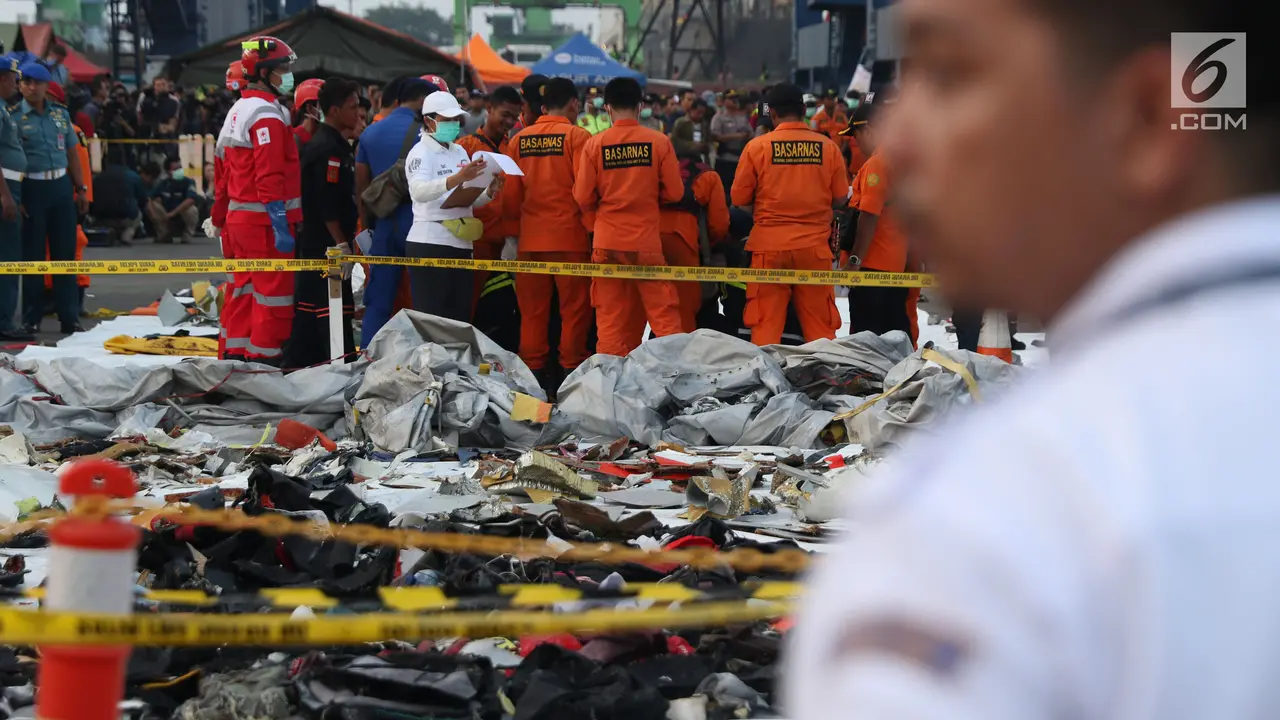 Tim SAR Kembali Temukan Potongan Tubuh Korban dan Puing Lion Air JT 610