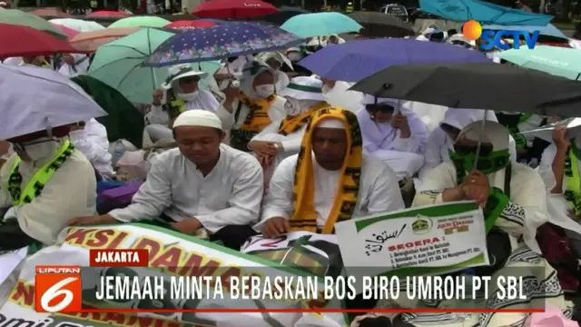 Presiden Jokowi diminta membebaskan pemilik PT SBL karena ada sekitar 6.000 jemaah  yang tidak bisa berangkat umrah.