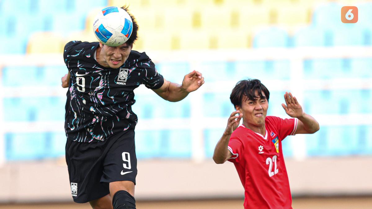 Kualifikasi Piala Asia U-23 2026: Korea Selatan Gilas Laos