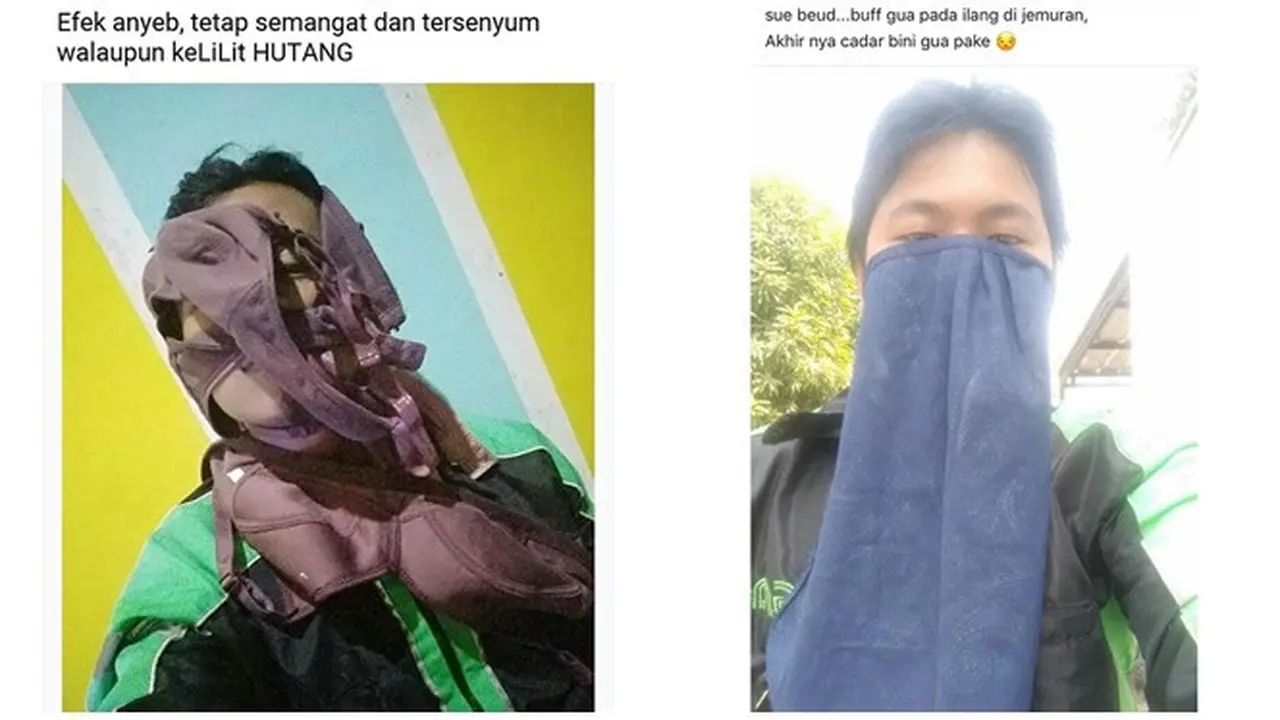 Status Kocak Driver Ojek Online Ini Bikin Ketawa Geli