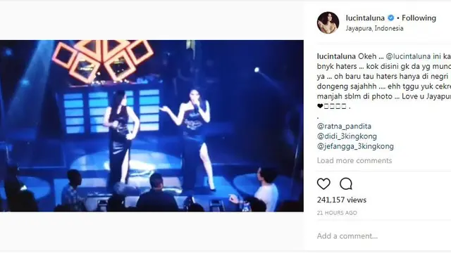 Lucinta Luna.
