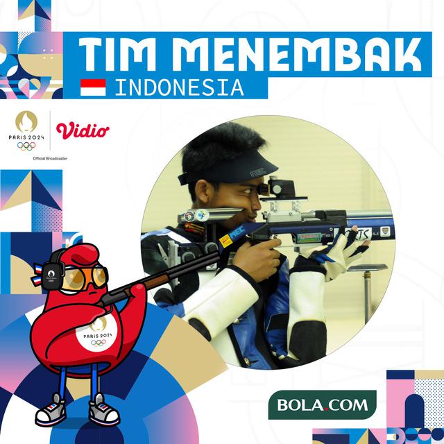 Olimpiade 2024 - Profil Atlet Menembak Indonesia di Olimpiade Paris 2024