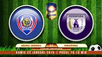 arema cronus vs persipura (Liputan6.com/Sangaji)