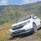 All new Honda CR-V Turbo pamer kemampuan di Gunung Bromo. (Amal/Liputan6.com)