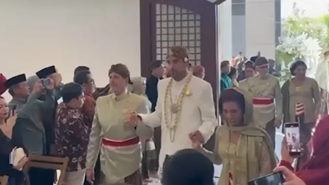 Pernikahan Nadine Kaiser, putri Susi Pudjiastuti (YouTube/KompasTV)