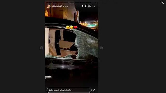 Mobil Mewah Brisia Jodie Kemalingan, Tas Hingga Laptop Raib. (instagram.com/brisiajodie96)