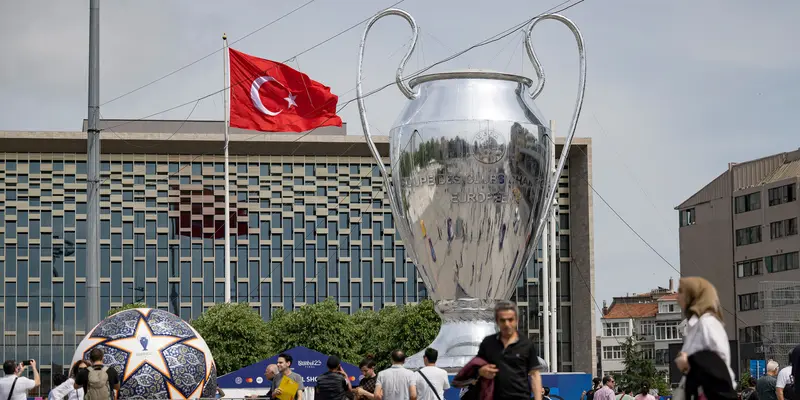 Suasana Istanbul Jelang Final Liga Champions 2023