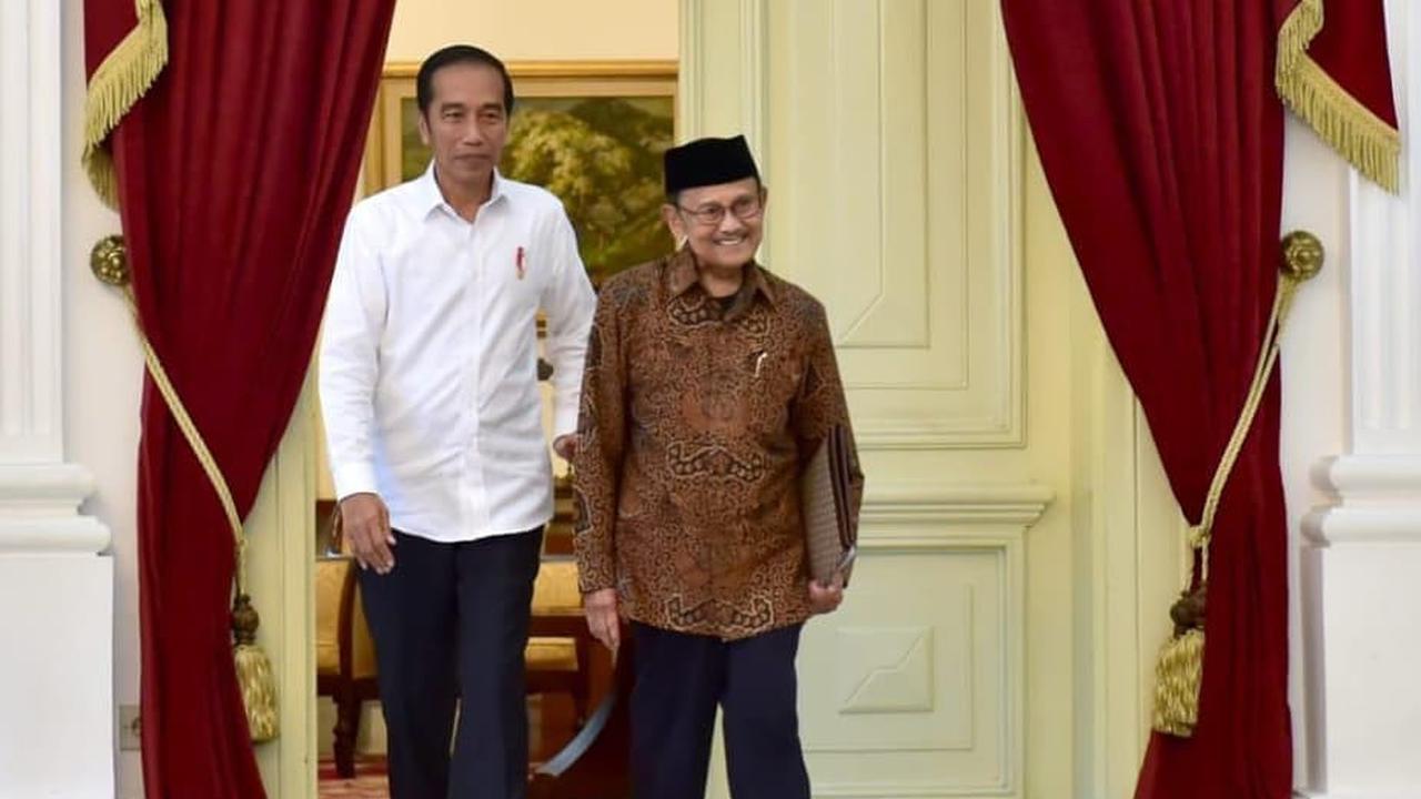 Jokowi dan BJ Habibie