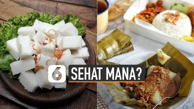 Walaupun berbahan dasar beras, ketiga makanan ini mempunyai tekstur dan rasa yang berbeda.