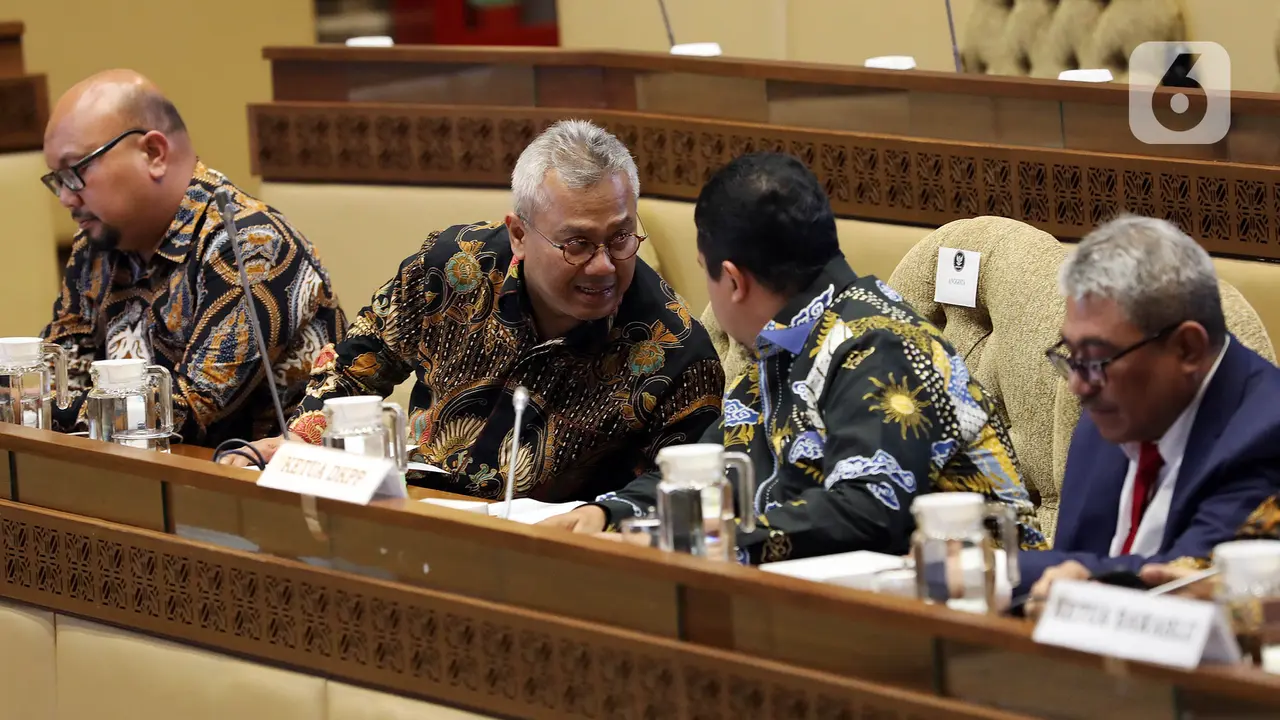 DPR Rapat dengan KPU-Bawaslu