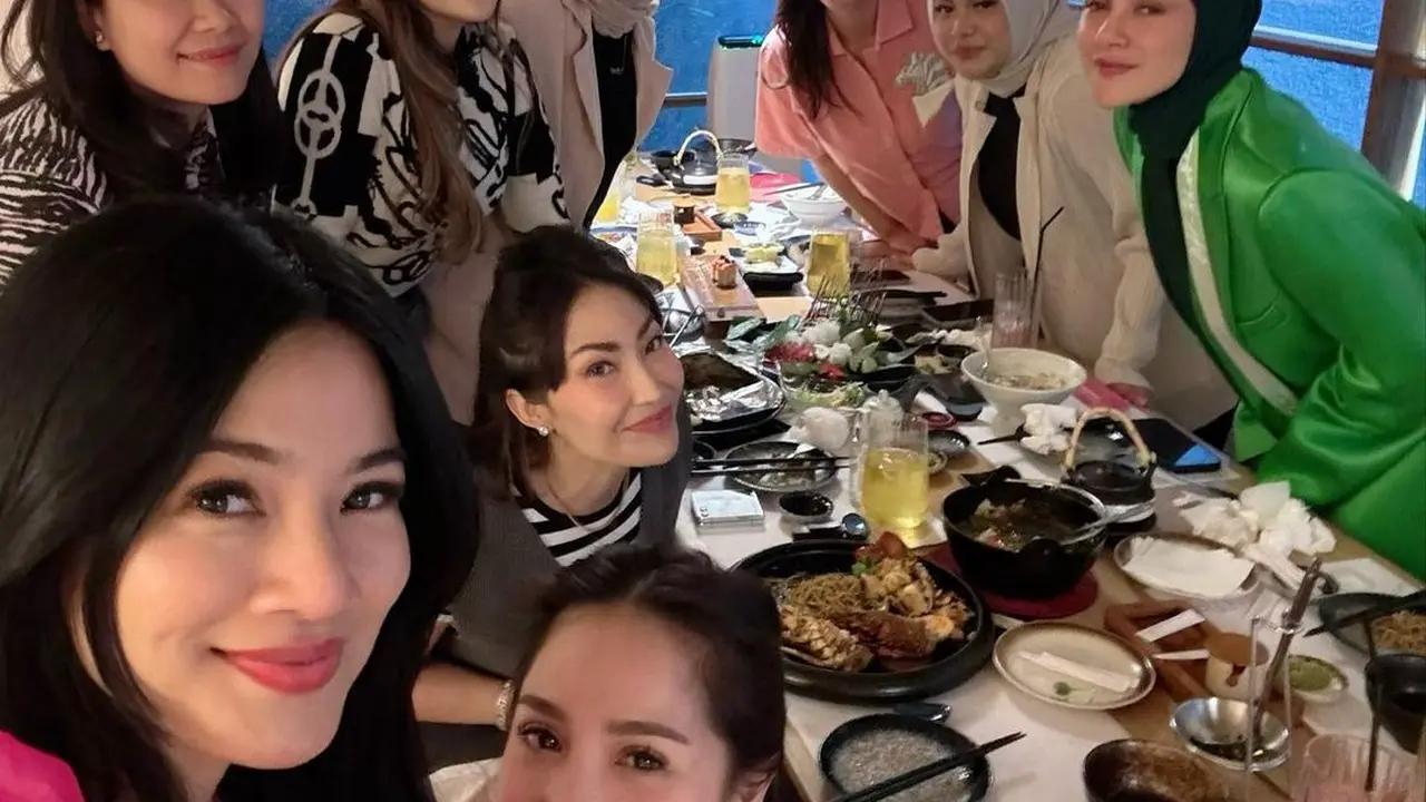 Potret Geng Cendol saat quality time bareng (Sumber: Instagram/@titi_kamall)