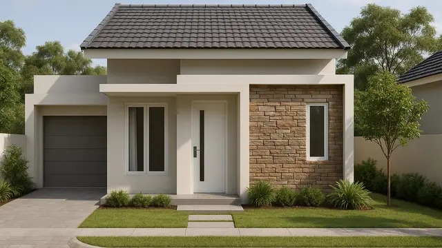 6 Desain Rumah Cluster Type 36 Minimalis untuk Pasangan Muda
