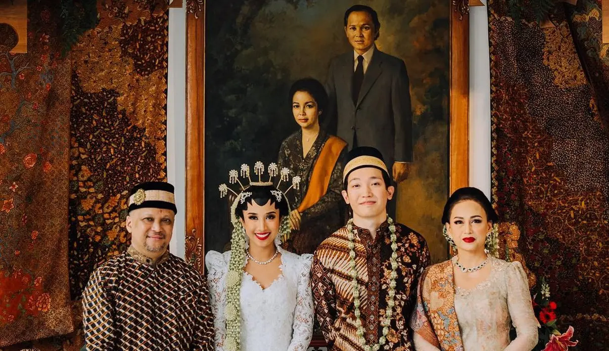 Pernikahan Nadia Sofia Cucu BJ Habibie. (Instagram/ilham.a.habibie)