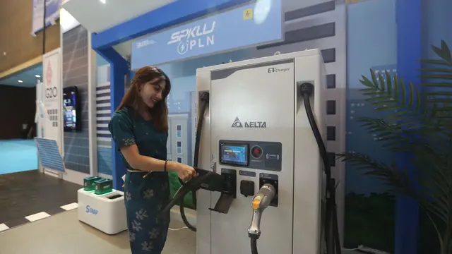 SPKLU PLN untuk kendaraan listrik. (Dok. PLN)