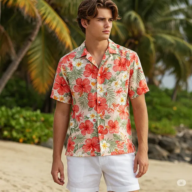 8 Inspirasi Outfit ke Pantai Pria yang Stylish dan Nyaman
