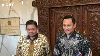 AHY Diminta Prabowo Siapkan Kader Demokrat Jadi Menteri, Airlangga: Golkar Punya Banyak Se...