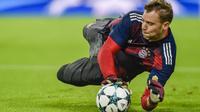 Penjaga gawang Bayern Munchen asal Jerman, Manuel Neuer. (AFP/Gunter Schiffmann)