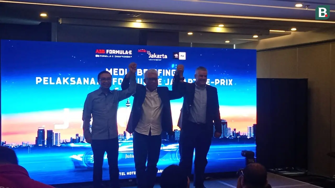 Konferensi Pers Formula E Jakarta