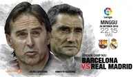 Barcelona vs Real Madrid (Liputan6.com/Abdillah)