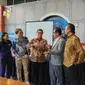 Perhimpunan Manajemen Sumber Daya Manusia (PMSM), Gerakan Nasional Indonesia Kompeten (GNIK), dan Asosiasi Pengusaha Indonesia (APINDO) dalam acara pers konferens Makassar Leadership Summit 2023.