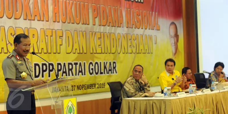 20151127-Kapolri dan Plt Ketua KPK Hadiri Diskusi RUU KUHP-Jakarta