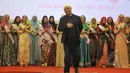 Opick saat menghadiri konferensi pers terkait pelaksanaan acara Puteri Muslimah Indonesia 2015, Jakarta, Senin (11/5/2015). (Liputan6.com/Herman Zakharia)