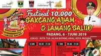 Festival Bakcang dan Lamang Baluo Meriahkan Momen Lebaran di Padang