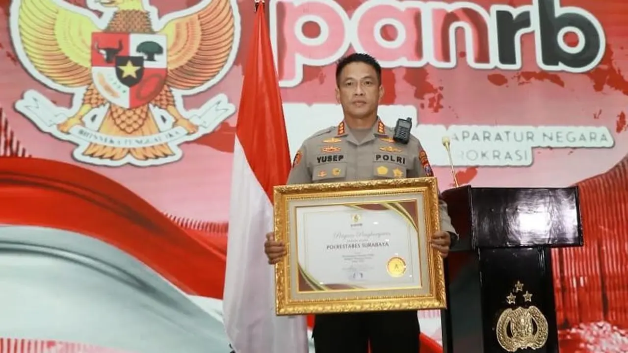 Kapolrestabes Surabaya Kombes Pol Akhmad Yusep Gunawan. (Dian Kurniawan/Liputan6.com)