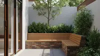 15 Desain Rumah Kecil Tropis dengan Taman Belakang yang Sejuk &amp; Stylish