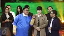 Sejumlah selebriti saat tampil dalam drama musikal “Christmas Harmony in Diversity” di  Studio 6 Emtek City, Jakarta, Minggu (25/12/2016). (Liputan6.com/Herman Zakharia)