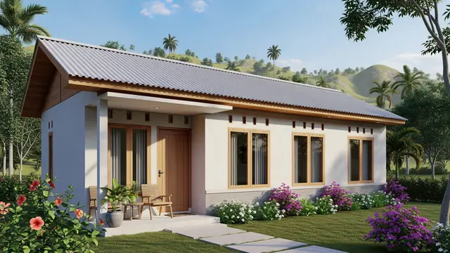 Desain Rumah 6x9 Meter untuk Keluarga Kecil yang Nyaman Ditempati Keluarga dengan Dua Anak