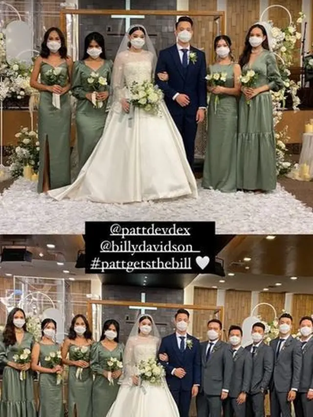 6 Momen Pernikahan Billy Davidson dan Patricia Devina, Penuh Kebahagiaan