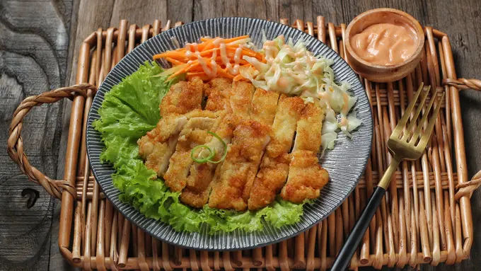 katsu ayam goreng fillet
