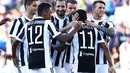 1. Juventus - Sembilan kali final Champions dirasakan Si La Vecchia Signora, merupakan salah satu raihan terbanyak oleh klub Serie A. Sial bagi tim kuda Zebra karena hanya mampu memenangkan dua laga saja. (AFP/Maddie Meyer)