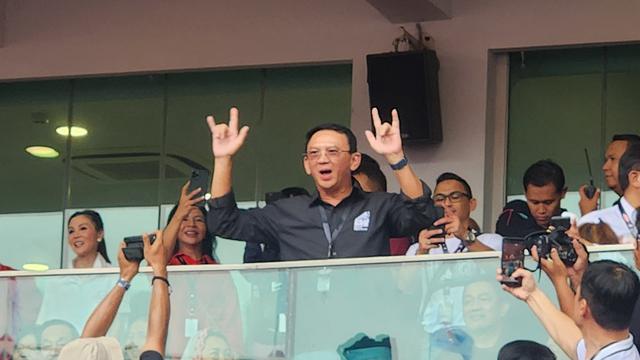 Basuki Tjahja Purnama alias Ahok alias BTP di Stadion Gelora Bung Karno (GBK), Senayan, Jakarta Pusat, Sabtu (3/2/2024) (Istimewa)