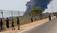 Gudang Dekat Bandara Soekarno-Hatta Kebakaran