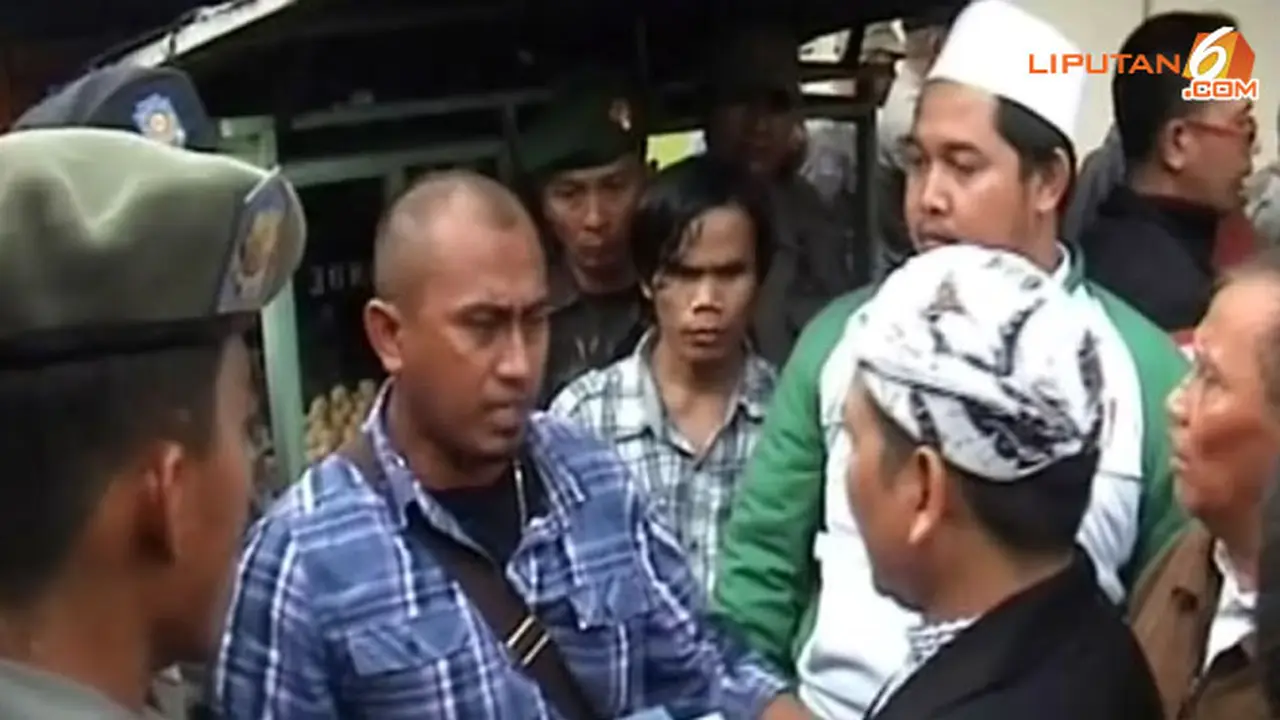 Protes Pedagang