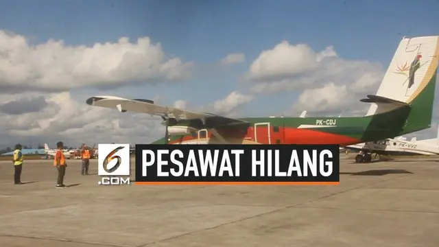 VIDEO: Pesawat Twin Otter Tujuan Ilaga Hilang Kontak di Papua