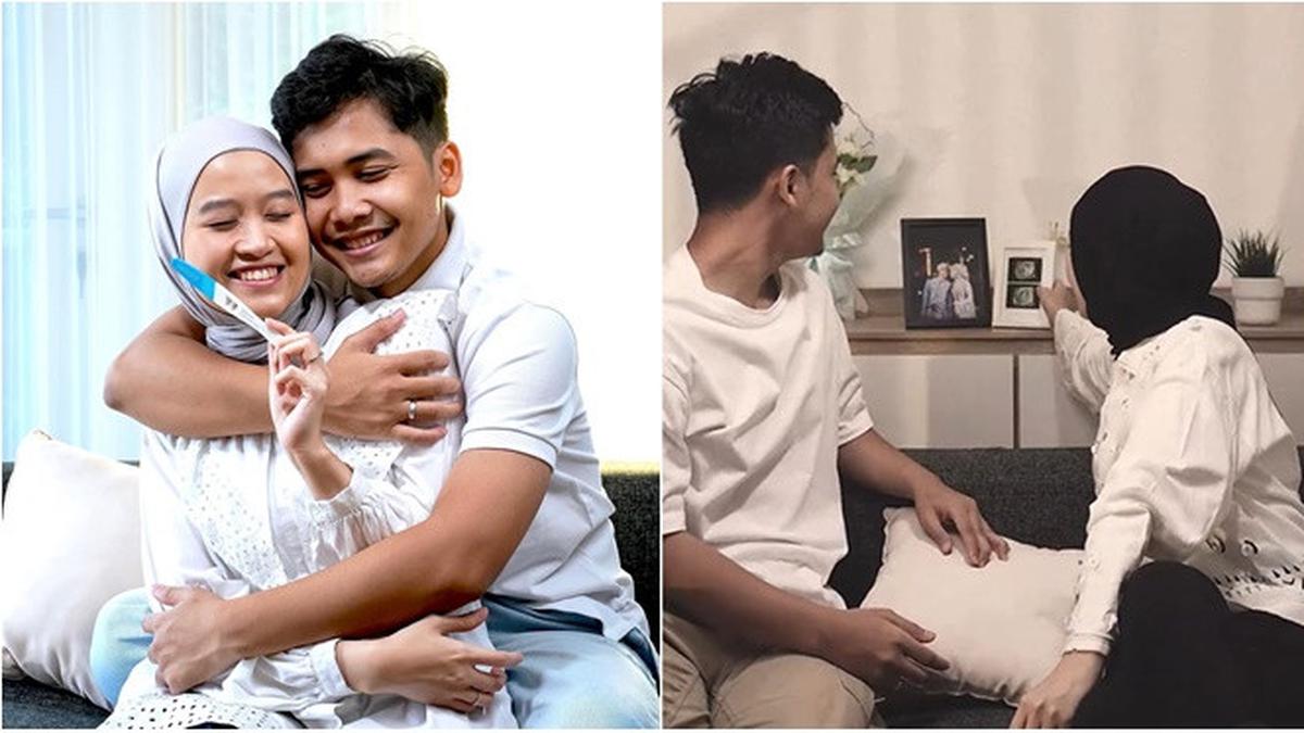 Penantian 3 Tahun, Ini 6 Potret Bintang Emon Umumkan Istri Hamil Anak Pertama