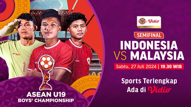 AFF U-19: Indonesia Vs Malaysia