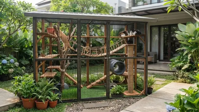Kandang Berkonsep Taman Bermain (AI Generated)
