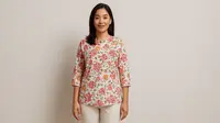 7 Rekomendasi Bawahan yang Cocok dengan Blouse Motif Bunga