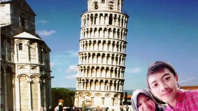 6 Editan Foto Gagal Saat Traveling ke Luar Negeri Ini Absurd, Kocak