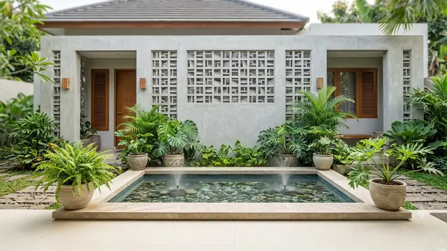 Ide Dinding Angin untuk Rumah di Daerah Panas dan Berdebu. Gemini
