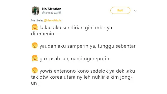 Cuitan cewek labil